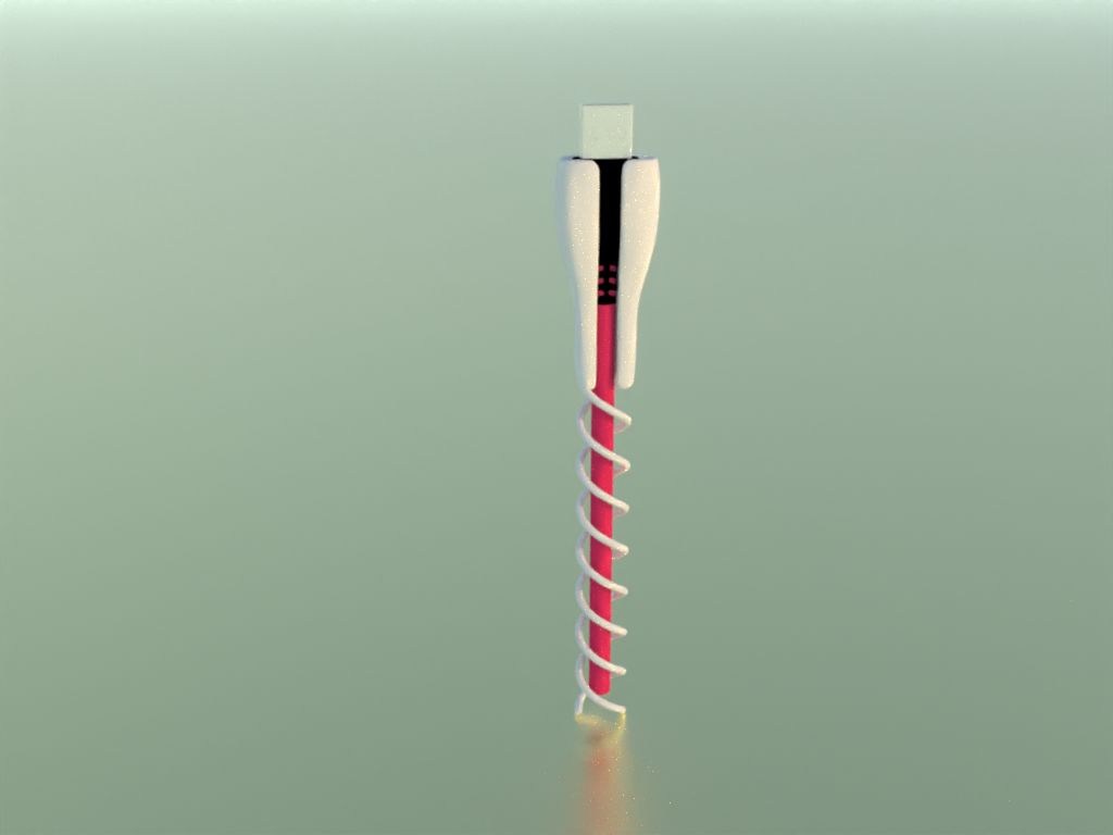 Charger wire protector