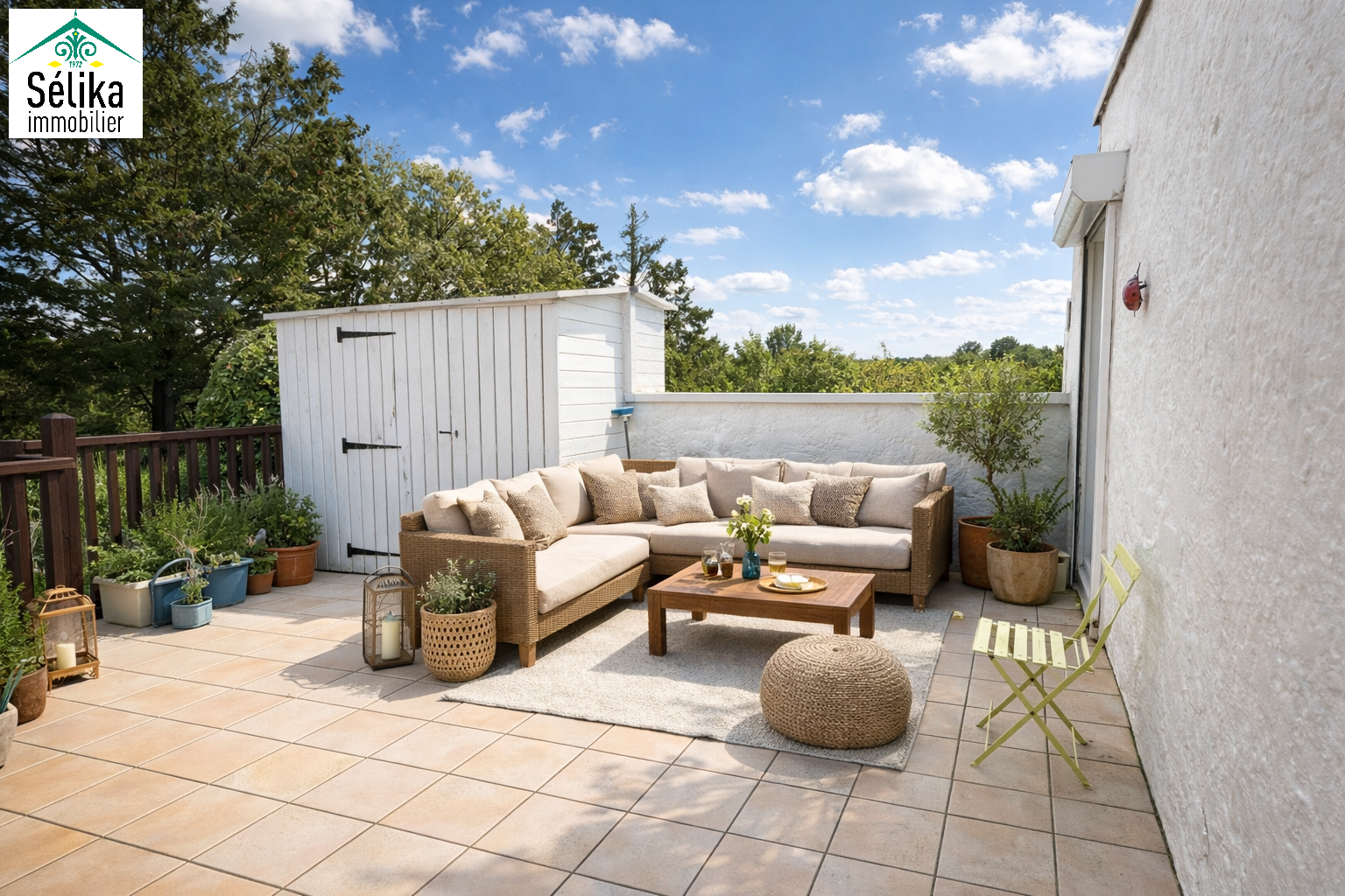 Plain-pied avec terrasse