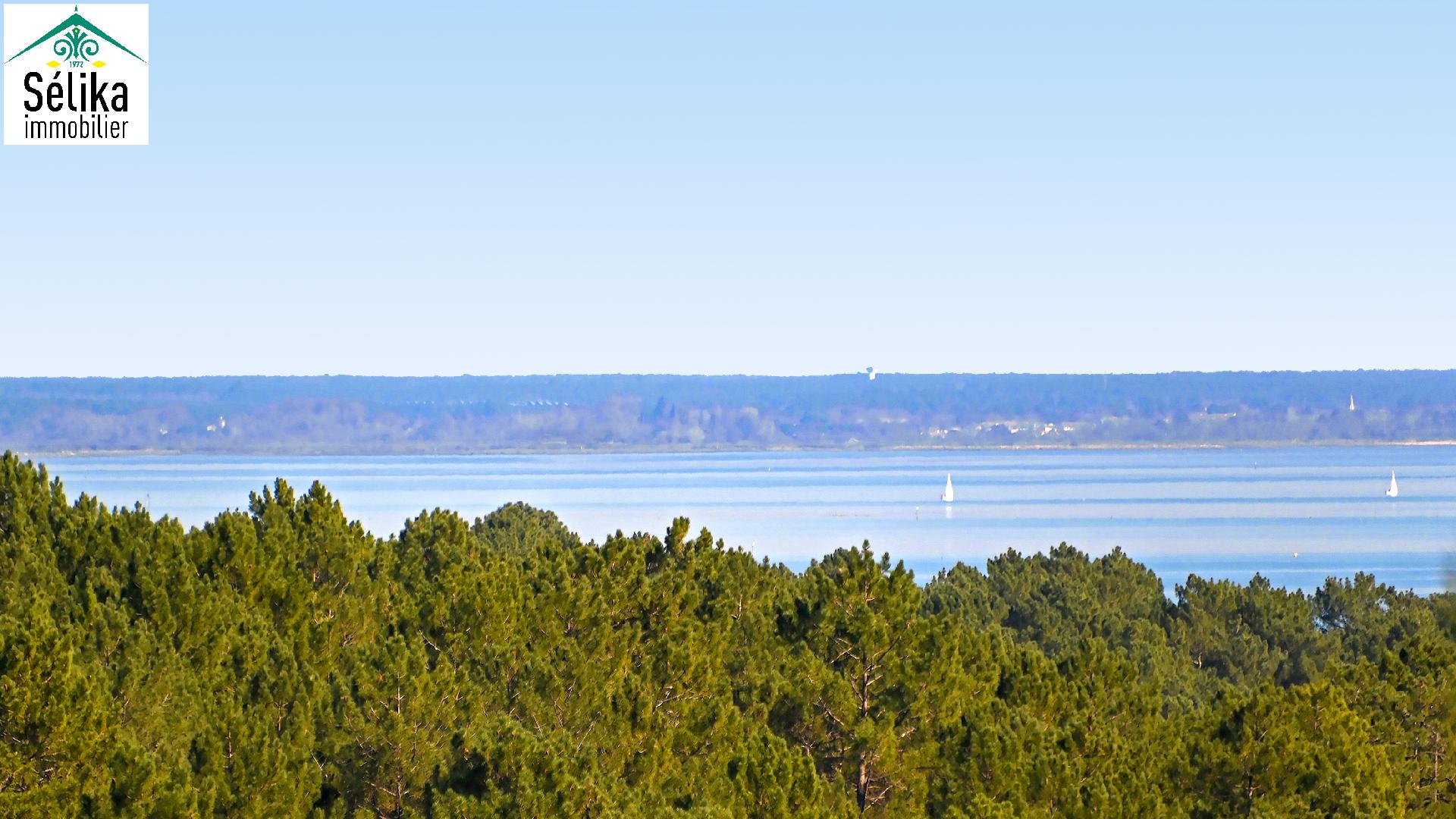 Dans les pins avec vue bassin ! VENDU