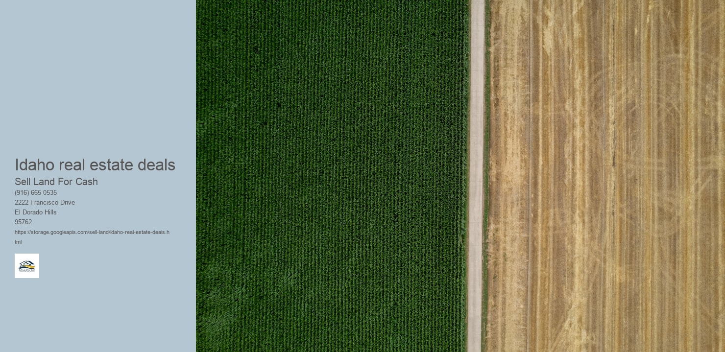 Idaho real estate deals