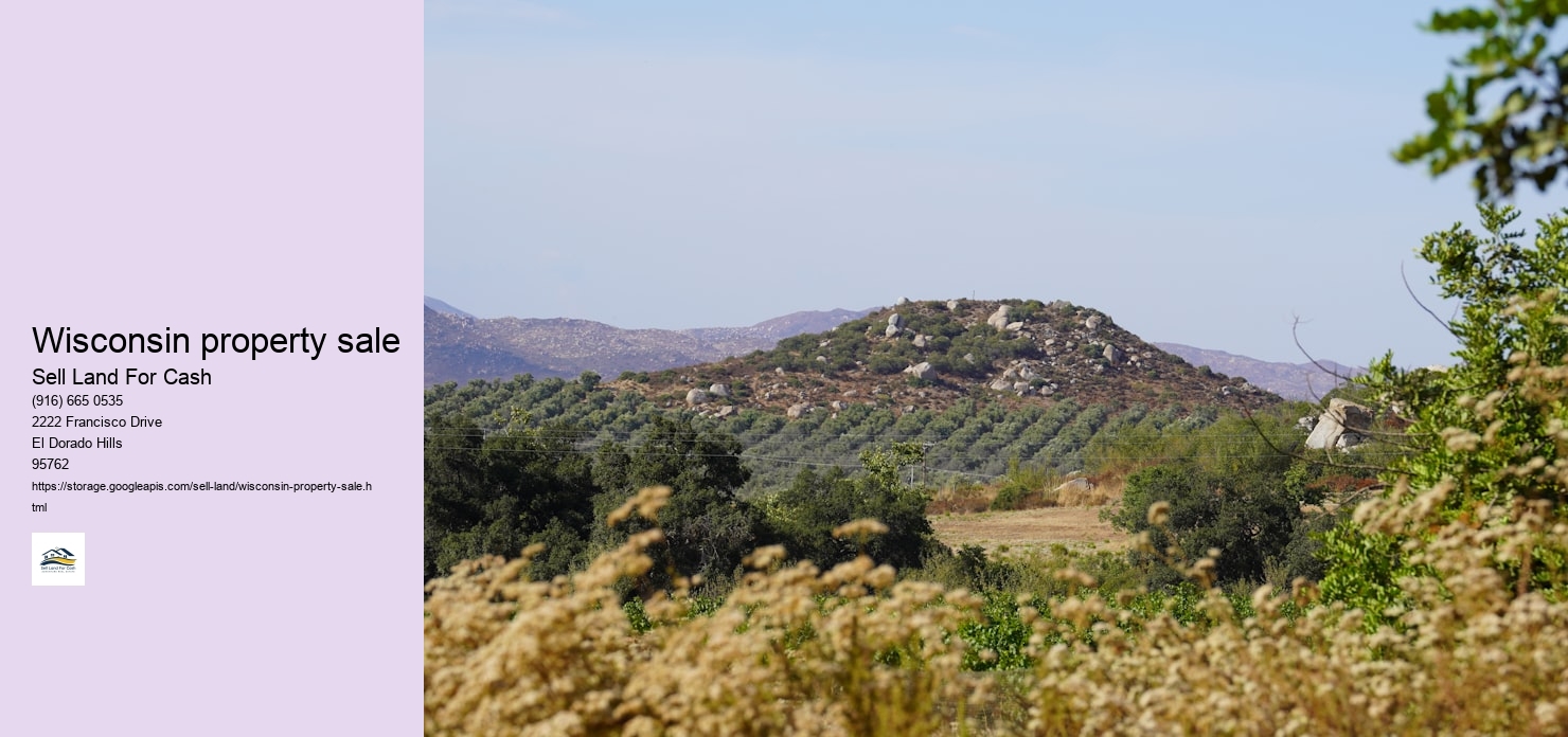 Wisconsin property sale