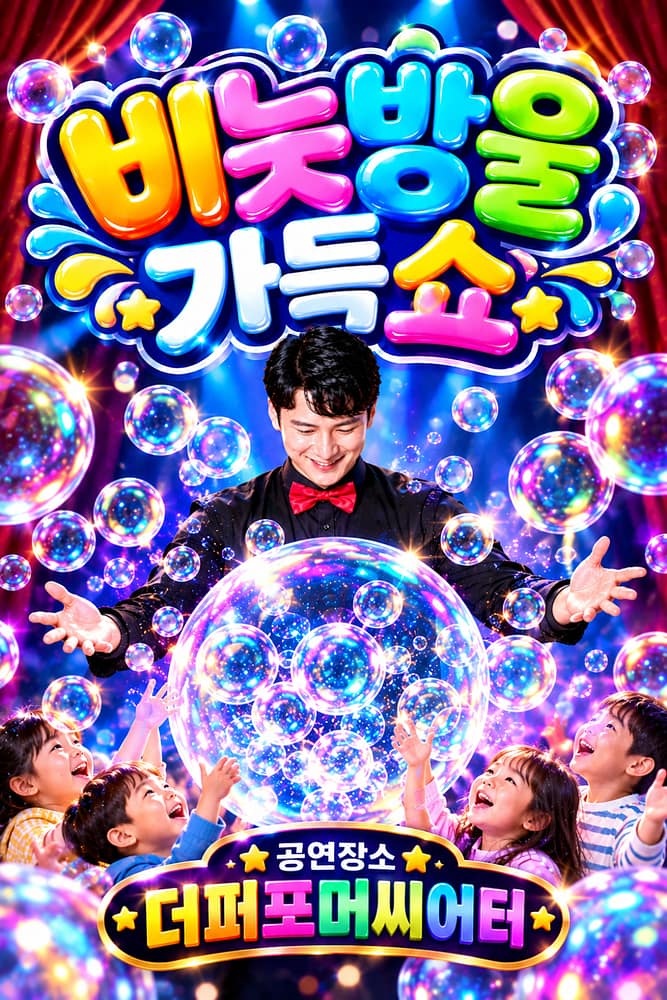 비눗방울 가득쇼 [화성]
