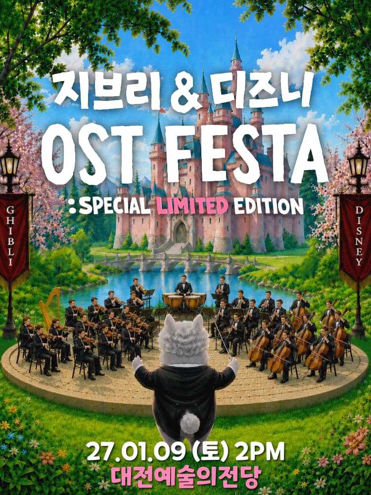 지브리 &amp; 디즈니 영화음악 FESTA [대전]