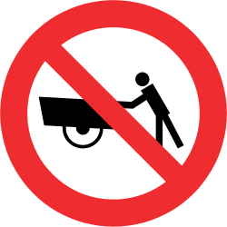 Señal de tránsito RPO-12
