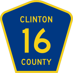 County route marker for local county roads