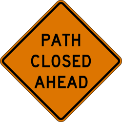 California road sign