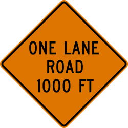 California road sign