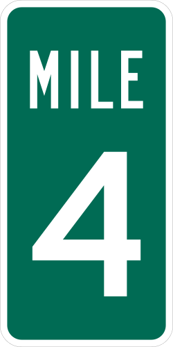 Reference location marker with 1-digit identification number
