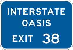 Interstate oasis facility