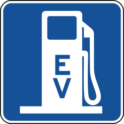 Electric vehicle charging station availability