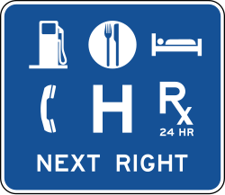 General services with up to 6 symbols and action message