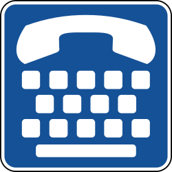 TDD/TTY telecommunication service availability