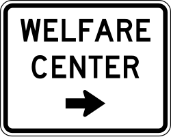 Emergency welfare center location