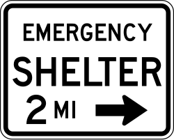 General emergency shelter location