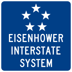 Eisenhower Interstate System commemorative marker