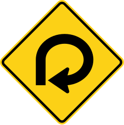 270-degree loop curve turning right