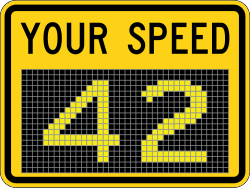 Supplemental plaque for variable speed feedback system