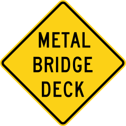 Metal bridge deck conditions