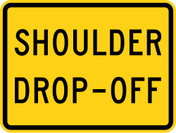 Supplemental plaque for shoulder drop-off conditions
