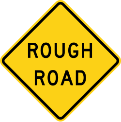 Rough road conditions ahead