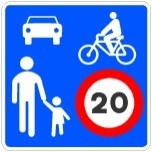 Imagen de la pregunta: ¿Qué normas se aplican en la zona señalizada con esta S-47?