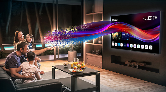QLED televize Sencor
