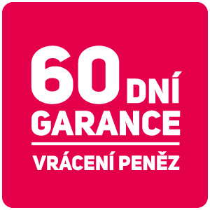 Vyzkoušejte bez obav  – 60 dní garance vrácení peněz!