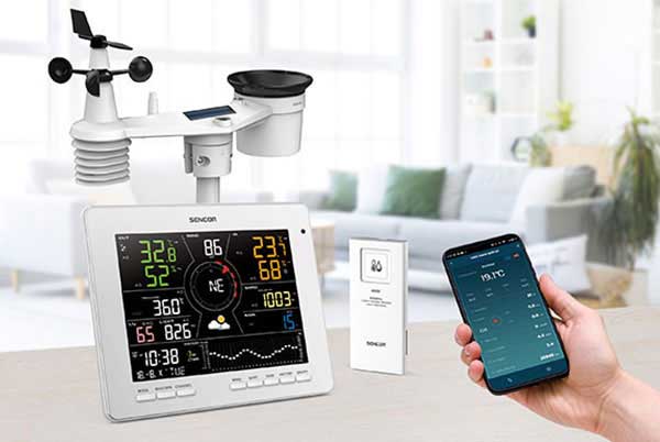 SENCOR WiFi profesionální meteorologická stanice