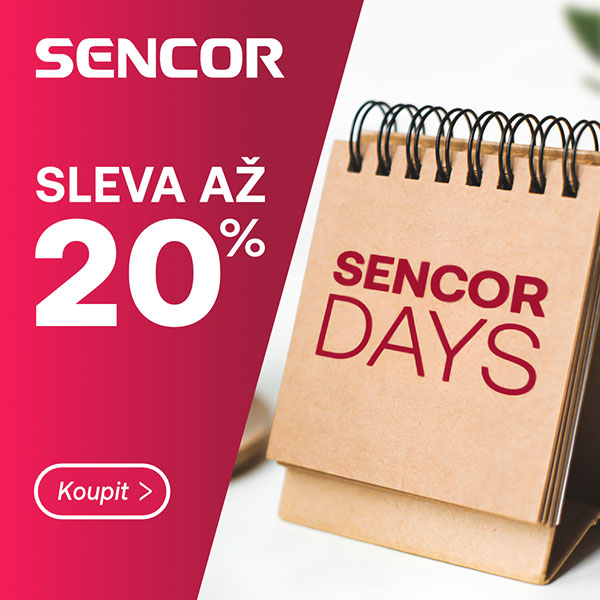 NEJVĚTŠÍ AKCE TOHOTO JARA! Tradiční Sencor days!