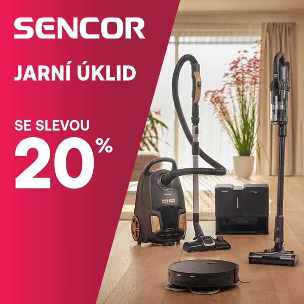 Nakupujte produkty s 20% slevou.  Jarní úklid je skvělá záminka!