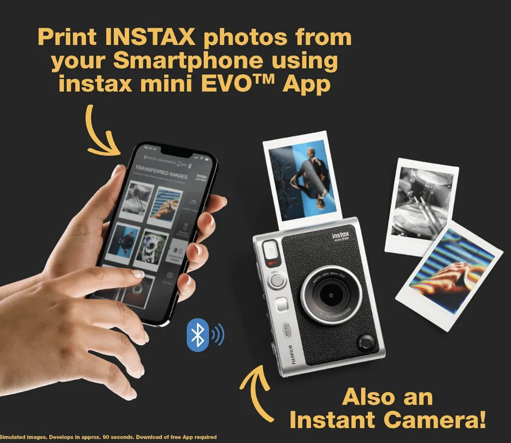 Fujifilm Instax Mini EVO Instant Camera