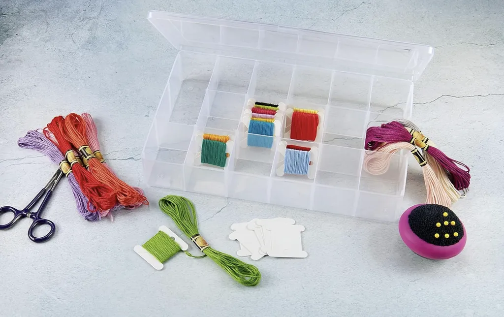 Embroidery Floss Organizer Box
