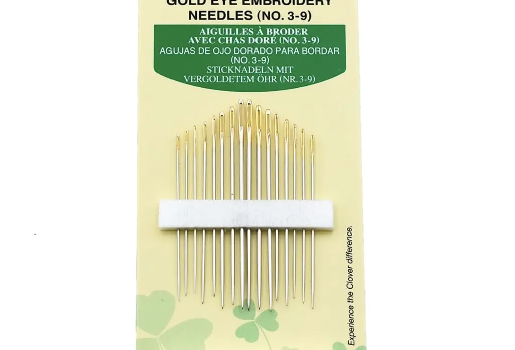 Gold Eye Embroidery Needles