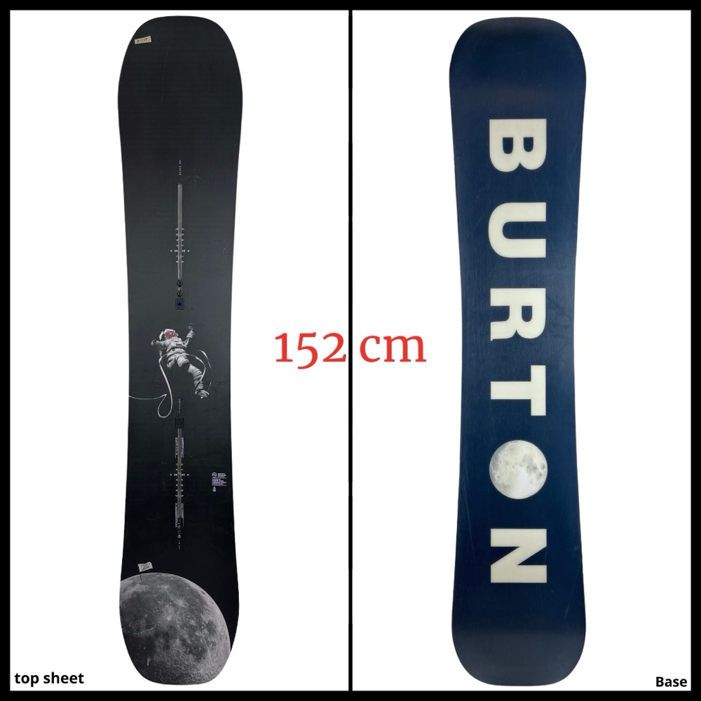 1539 Burton Process PurePop Camber Mens Snowboard Size 152 cm