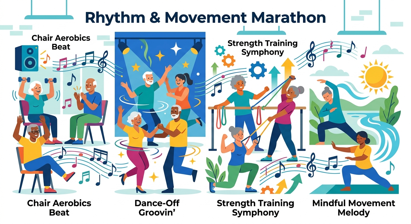 "Rhythm & Movement Marathon"