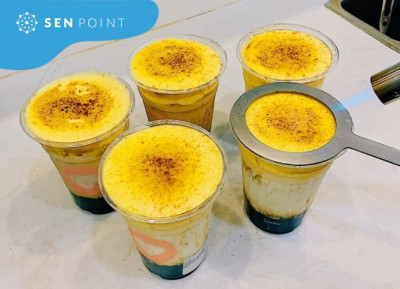 Kem Trứng Brulee - Siêu Phẩm Chào Hè 2019 Của Trà Sữa Leetee