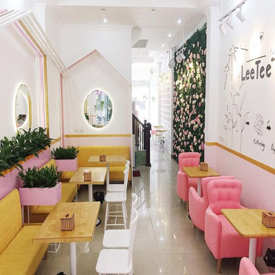 Những quán trà sữa có decor “bánh bèo” cực xinh cả ở Hà Nội và Sài