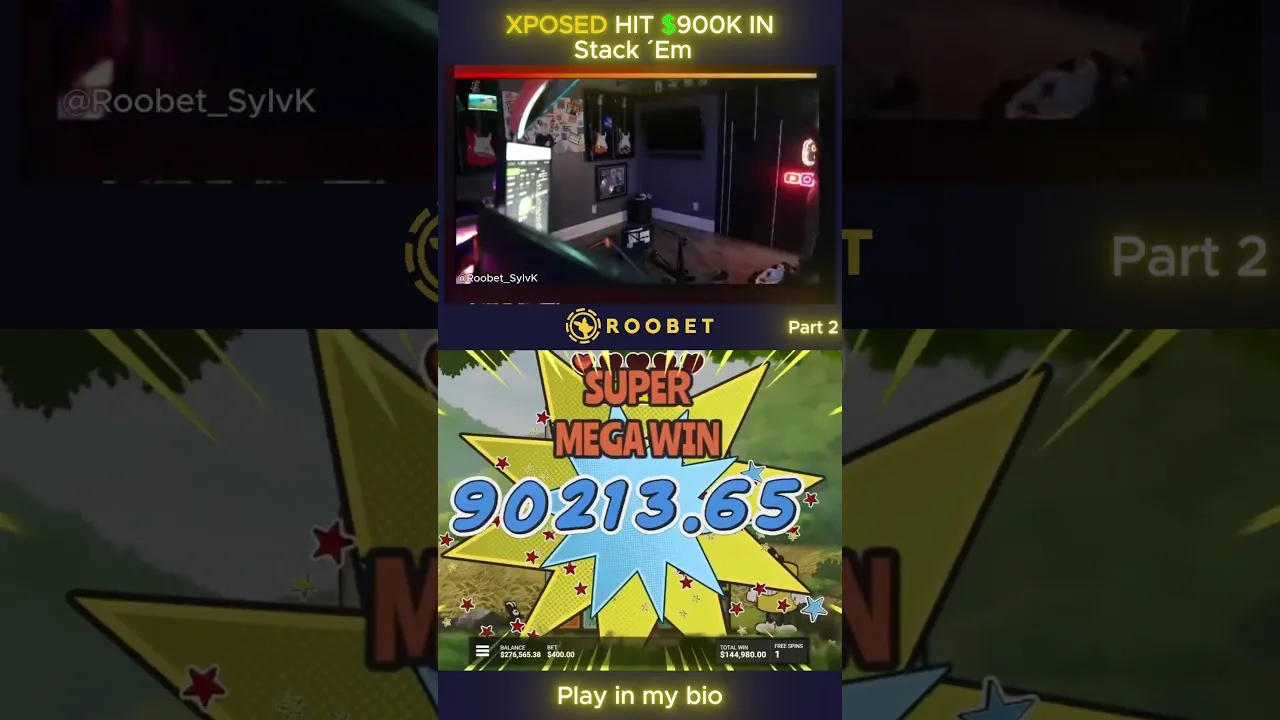 Stack 'Em Slot: Incredible 492x Win by Hacksaw Gaming!