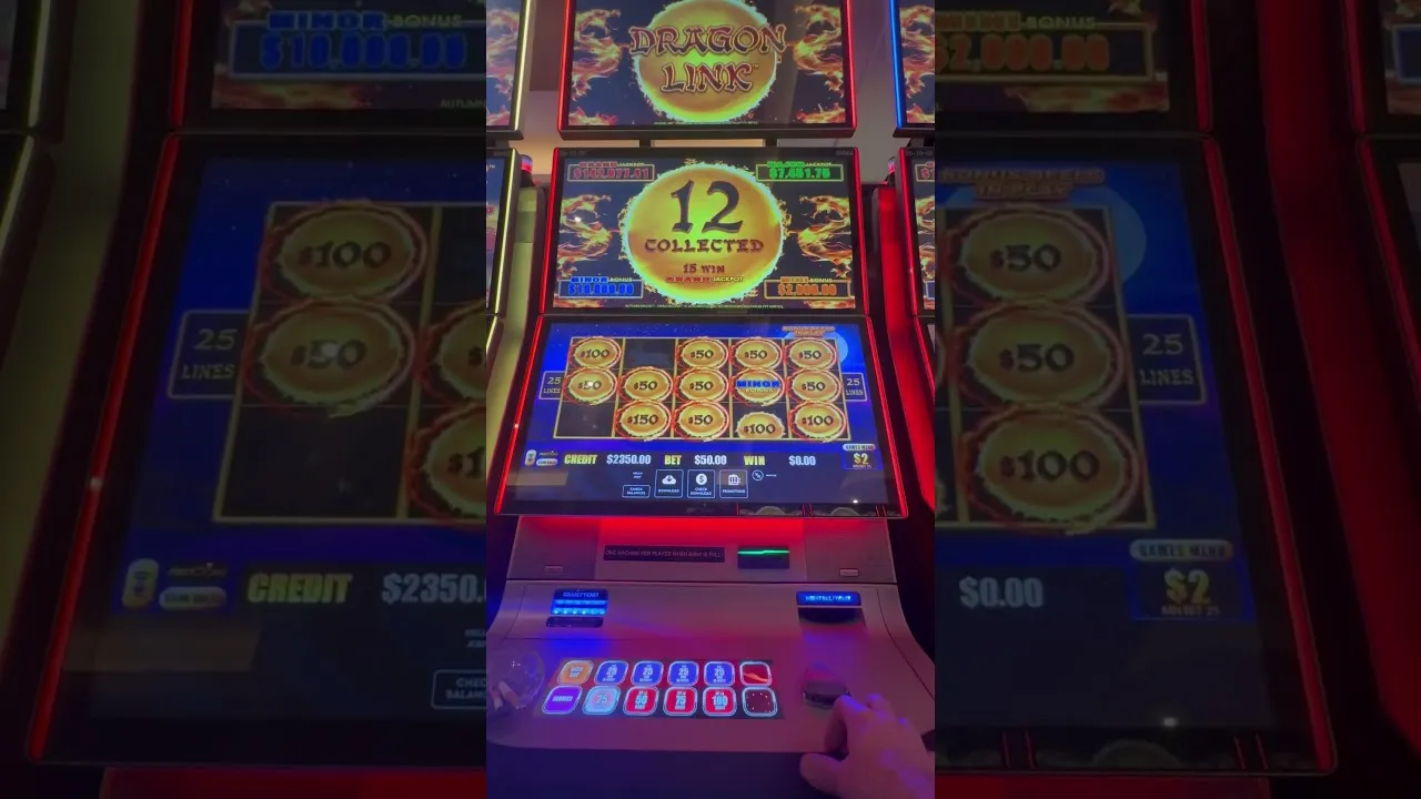 Dragon Link Jackpot! $10,750 Win & Bonus Spins on Aristocrat