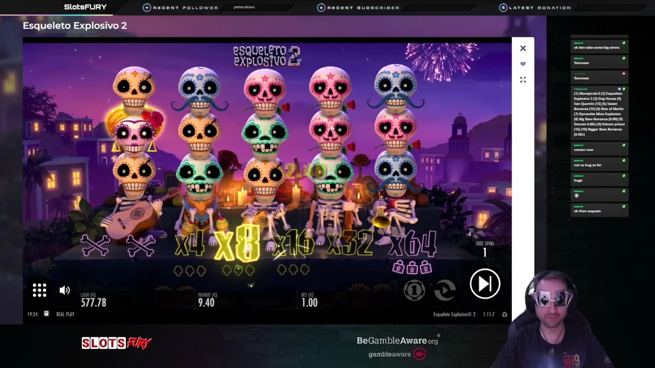 Esqueleto Explosivo 2: Triggering the Bonus for Big Wins!