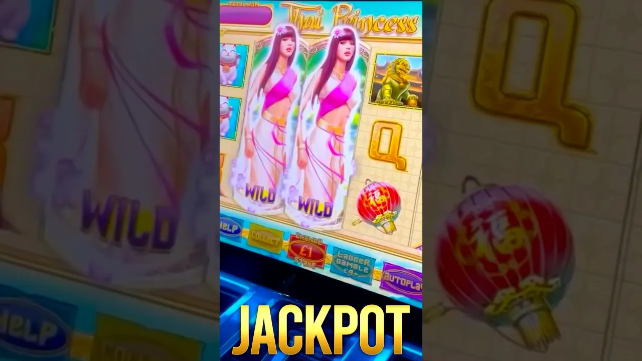 Thai Princess Slot: Big Jackpot Win & Victory Dance!