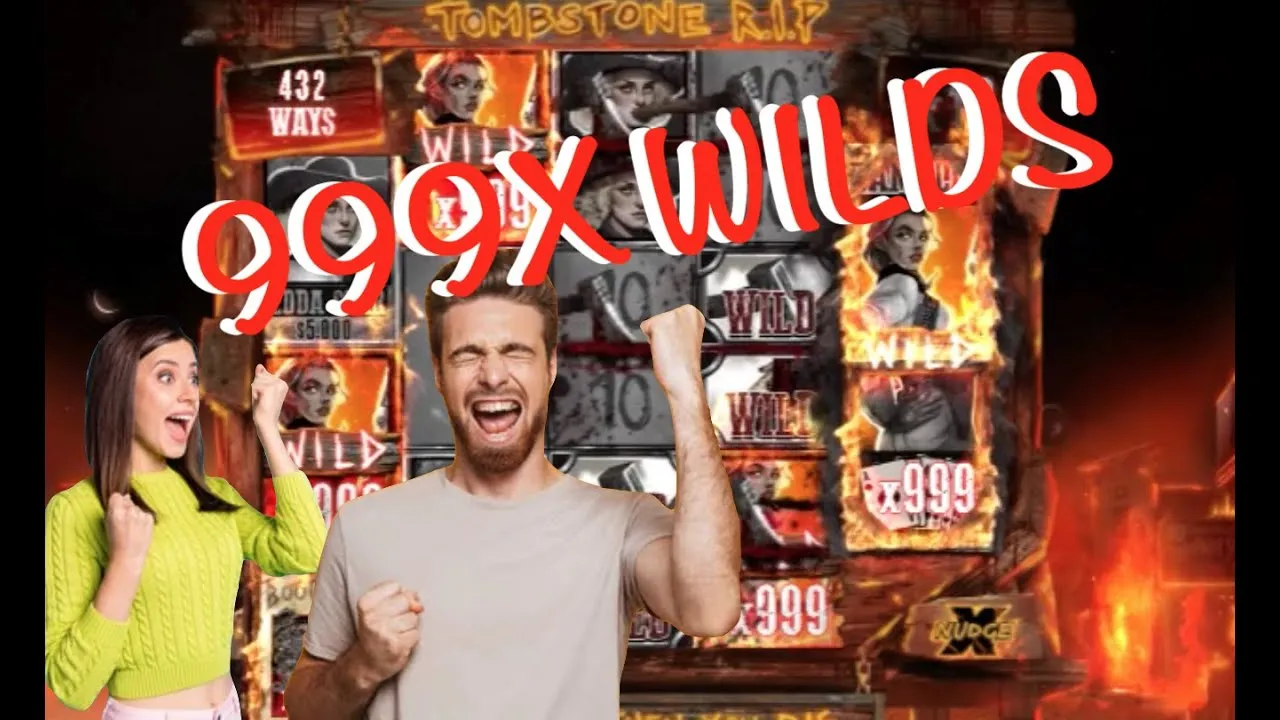 Tombstone R.I.P: Massive 300,000x Win on Nolimit City Slot!