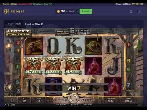 Dead or Alive 2: HUGE Win (146224x) on NetEnt Slot!