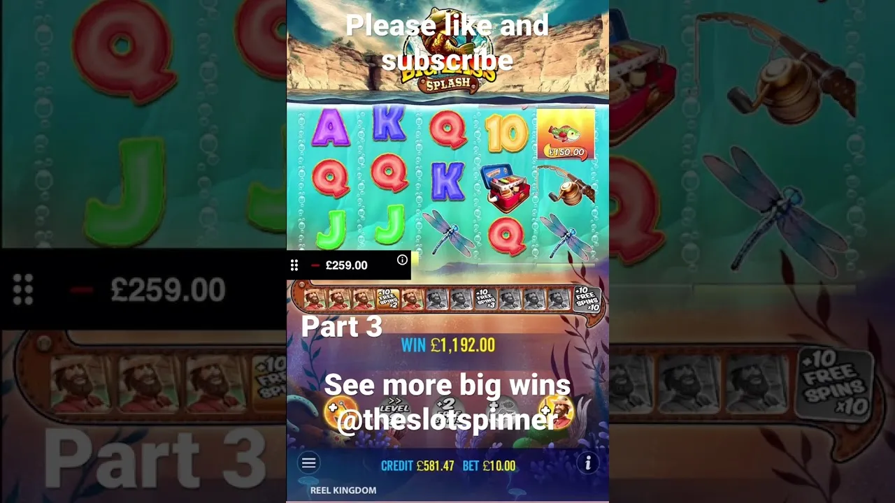 Big Bass Splash: Reel Kingdom Slot Pays 139x During Bonus!