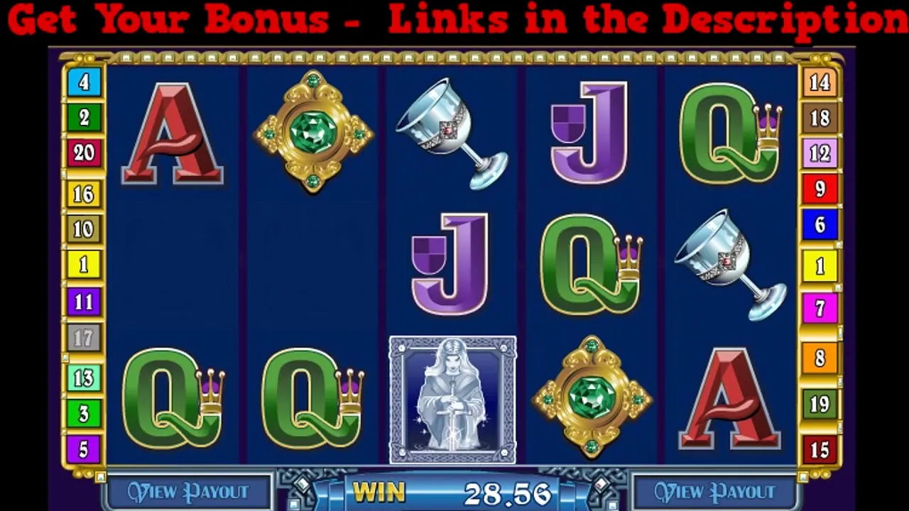 Avalon Slot: Classic Arthurian Slot by Microgaming