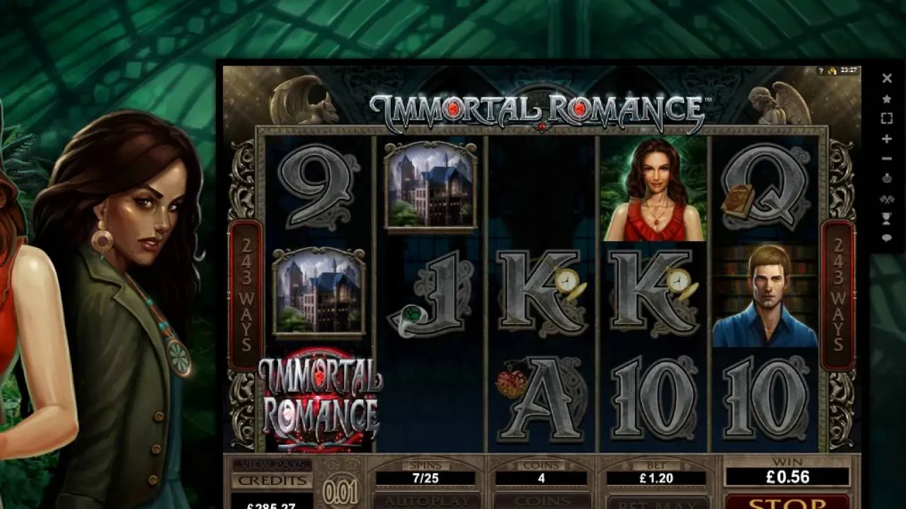 Immortal Romance Slot: Witness a Big Win by Microgaming!
