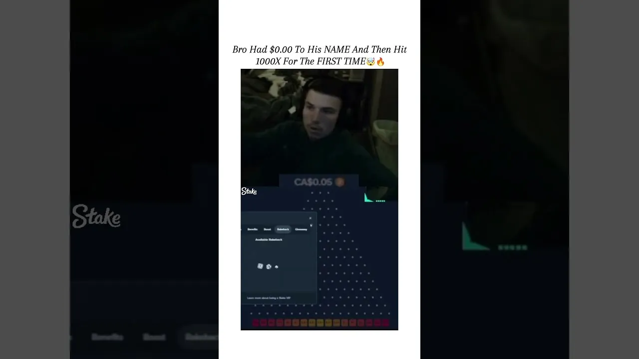 Stake Plinko: Unbelievable 1000x Multiplier Big Win!
