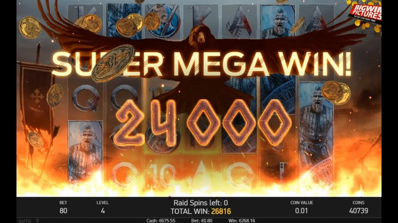 Vikings Slot: Epic Raid Spins Result in a HUGE Win!