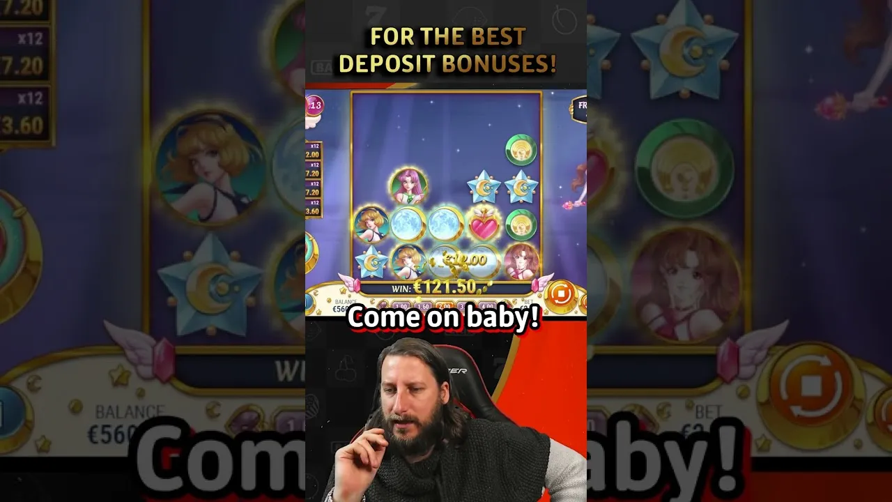 Sailor Moon Slot: Big Win Compilation - Magical 750x!