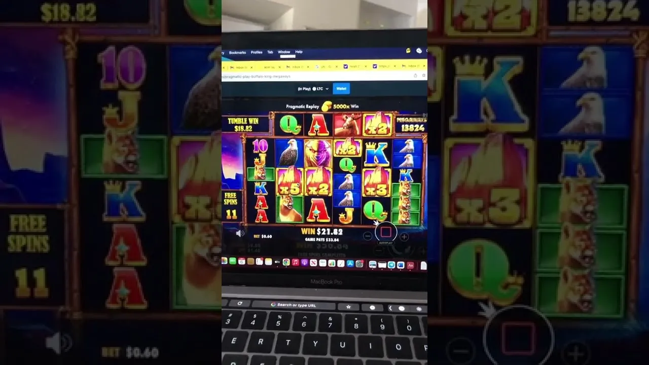 Buffalo King Megaways: $3000 Win on Pragmatic Play!